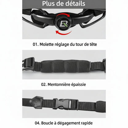 Casque Vélo Urbain Urban Pro - Visière Magnétique - EN1078