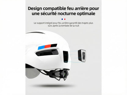 Feu Arrière LED Urban Pro — Rechargeable USB-C | Compatible Casque iNovaRide