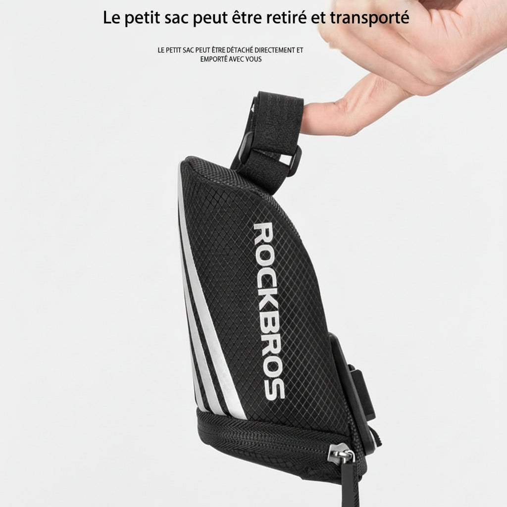 Sacoche de Selle Vélo — Fixation Rapide | Légère & Imperméable
