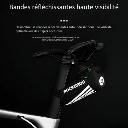 Sacoche de Selle Vélo — Fixation Rapide | Légère & Imperméable